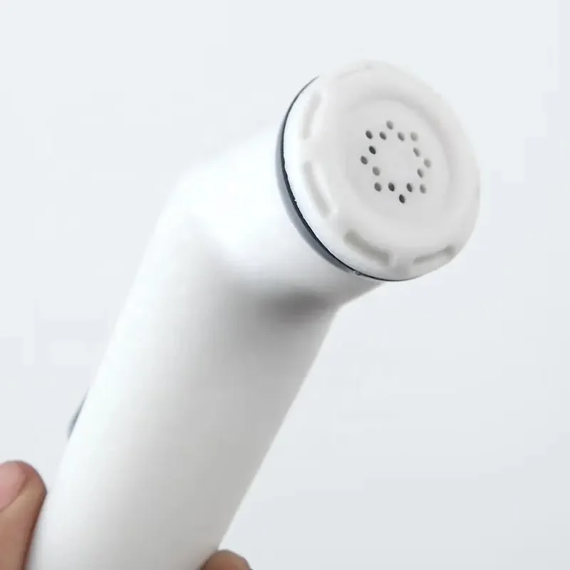 اسپری بیده دستی دوش اسپری قابل حمل توالت بیده سر شیر دوش شطاف حمام |سفید|