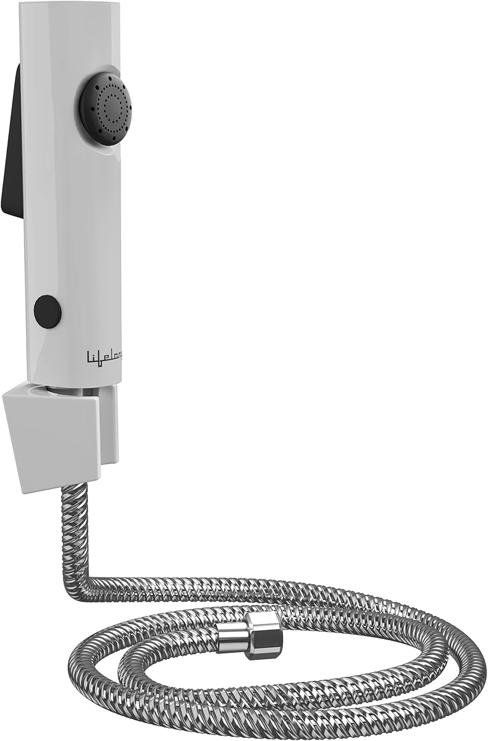 شیر بهداشتی حمام مادام العمر - جت اسپری برای توالت - فشار قوی، بیده دستی ABS - گرید SS-304، شلنگ انعطاف پذیر 1 متری و قلاب دیواری برای توالت فرنگی - سفید (LLBAHF12)، کروم شیر بهداشتی حمام مادام العمر - جت اسپری برای توالت - فشار قوی، بیده دستی ABS - گرید SS-304، شلنگ انعطاف پذیر 1 متری و قلاب دیواری برای توالت فرنگی - سفید (LLBAHF12)، کروم