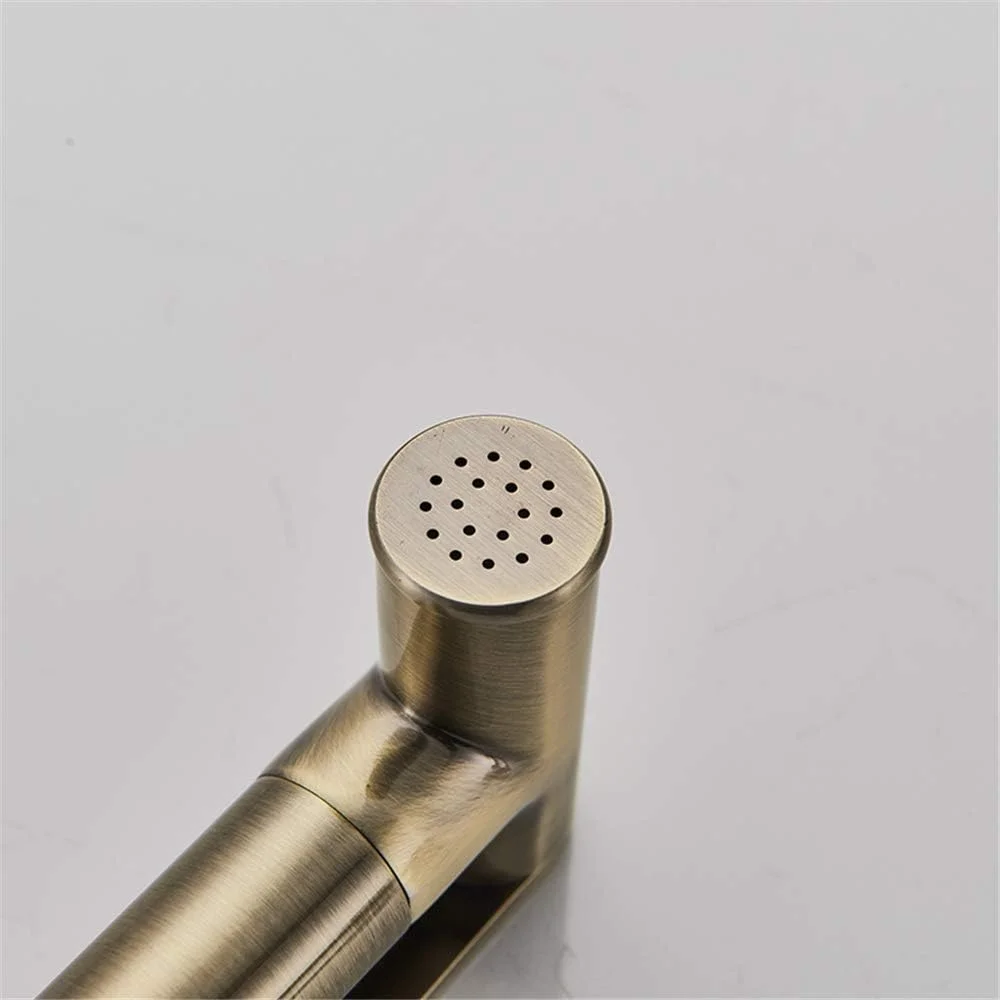 شیرآلات بهداشتی دوش حمام، شیر دوش حمام برنزی عتیقه، اسپری توالت بهداشتی، دوش مخلوط کننده واشر توالت، برنز عتیقه آ (برنز عتیقه ب)