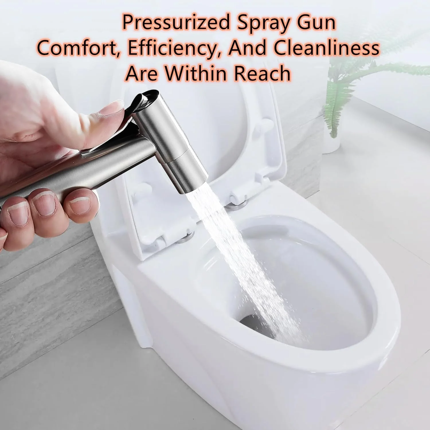 شیرآلات بیده Beauenty، اسپری بیده دستی، برای توالت با شلنگ بیده 1.5 متری، بیده دستی استیل ضد زنگ برای بهداشت، نظافت حمام، اتصال بیده قابل تنظیم برای توالت برای شستشوی نوزاد شیرآلات بیده Beauenty، اسپری بیده دستی، برای توالت با شلنگ بیده 1.5 متری، بیده دستی استیل ضد زنگ برای بهداشت، نظافت حمام، اتصال بیده قابل تنظیم برای توالت برای شستشوی نوزاد