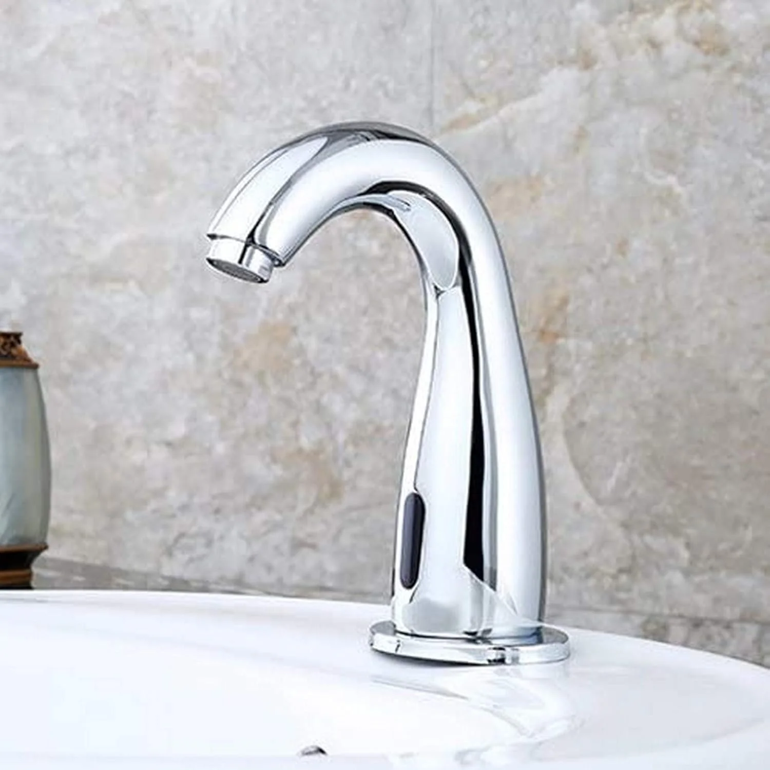 شیر آب دستشویی سنسور حرکتی بدون لمس، کروم براق، شیر آب القایی مدرن حوضه، شیر آب سنسور اتوماتیک بدون دست، شیر آب سرد سینک آشپزخانه حمام شیر آب دستشویی سنسور حرکتی بدون لمس، کروم براق، شیر آب القایی مدرن حوضه، شیر آب سنسور اتوماتیک بدون دست، شیر آب سرد سینک آشپزخانه حمام