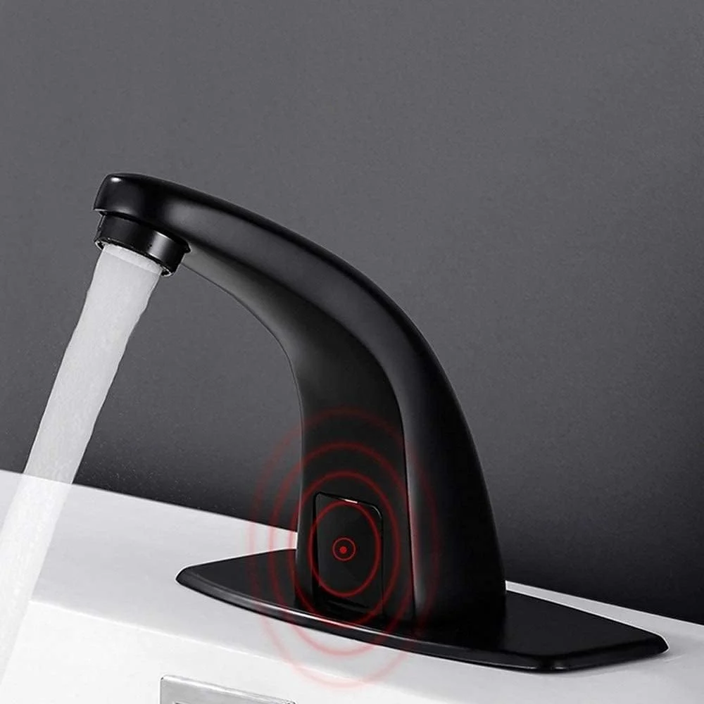 شیرآلات سنسور دار، شیر آب اتوماتیک مادون قرمز، شیر آب سرد و گرم، شیر سینک هوشمند مسی بدون لمس با جعبه کنترل برای آشپزخانه و حمام (سایز: گرم و سرد) شیرآلات سنسور دار، شیر آب اتوماتیک مادون قرمز، شیر آب سرد و گرم، شیر سینک هوشمند مسی بدون لمس با جعبه کنترل برای آشپزخانه و حمام (سایز: گرم و سرد)