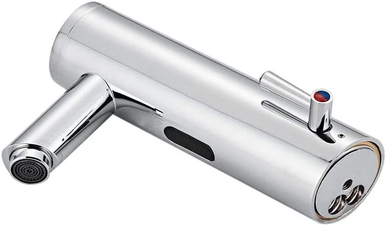 شیر روشویی سنسوردار یونگلو، شیر سنسوری اتوماتیک بدون لمس، شیر القایی، شیر سینک دستشویی، شیر آب سینک مسی نوبل، لوازم حمام، شیر آب گرم و سرد