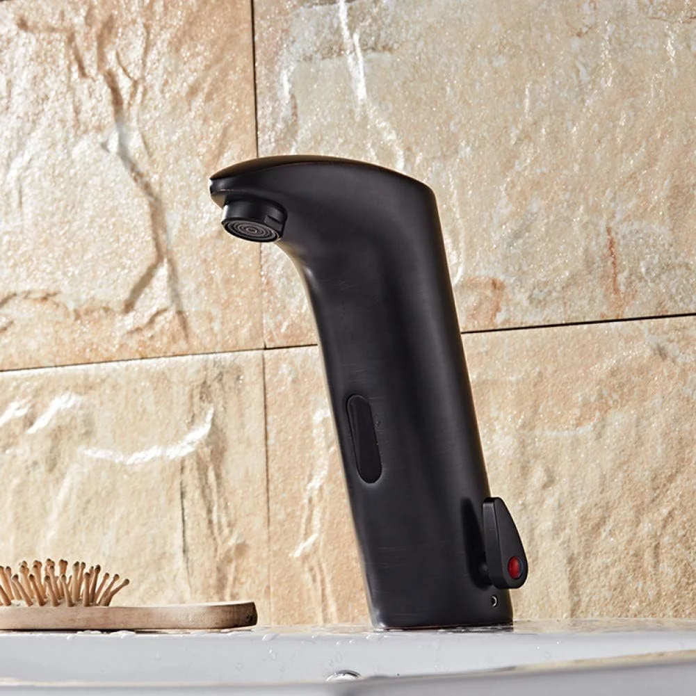 شیر آب اتوماتیک سنسور دار مشکی مدل YHSGY HommomH