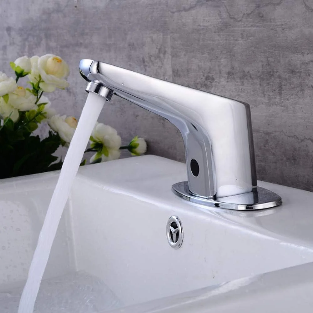 شیر آب سنسور مادون قرمز YHSGY، مناسب روشویی روکار، شیر آب سرد تک