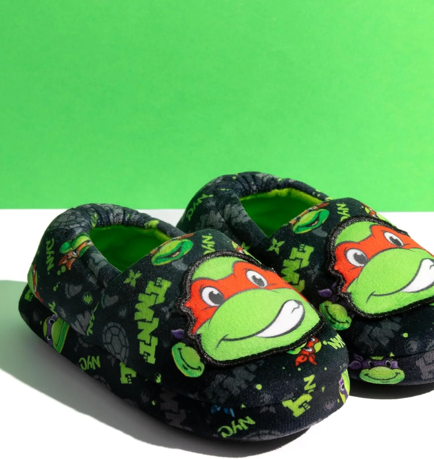 دمپایی لاکپشت های نینجا نوجوان، کفش های روفرشی پسرانه مدل رافائل