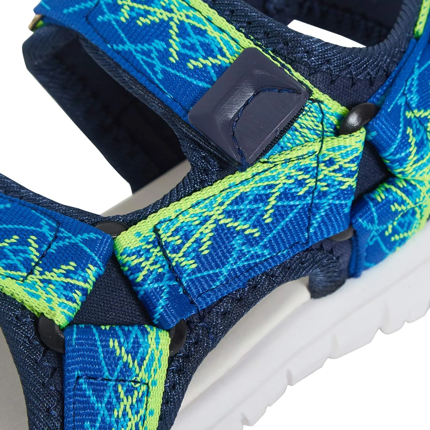 صندل های ورزشی پسرانه استرانگ سولز، کفش پیاده روی با انگشت باز، آبی سبز، سایز 11