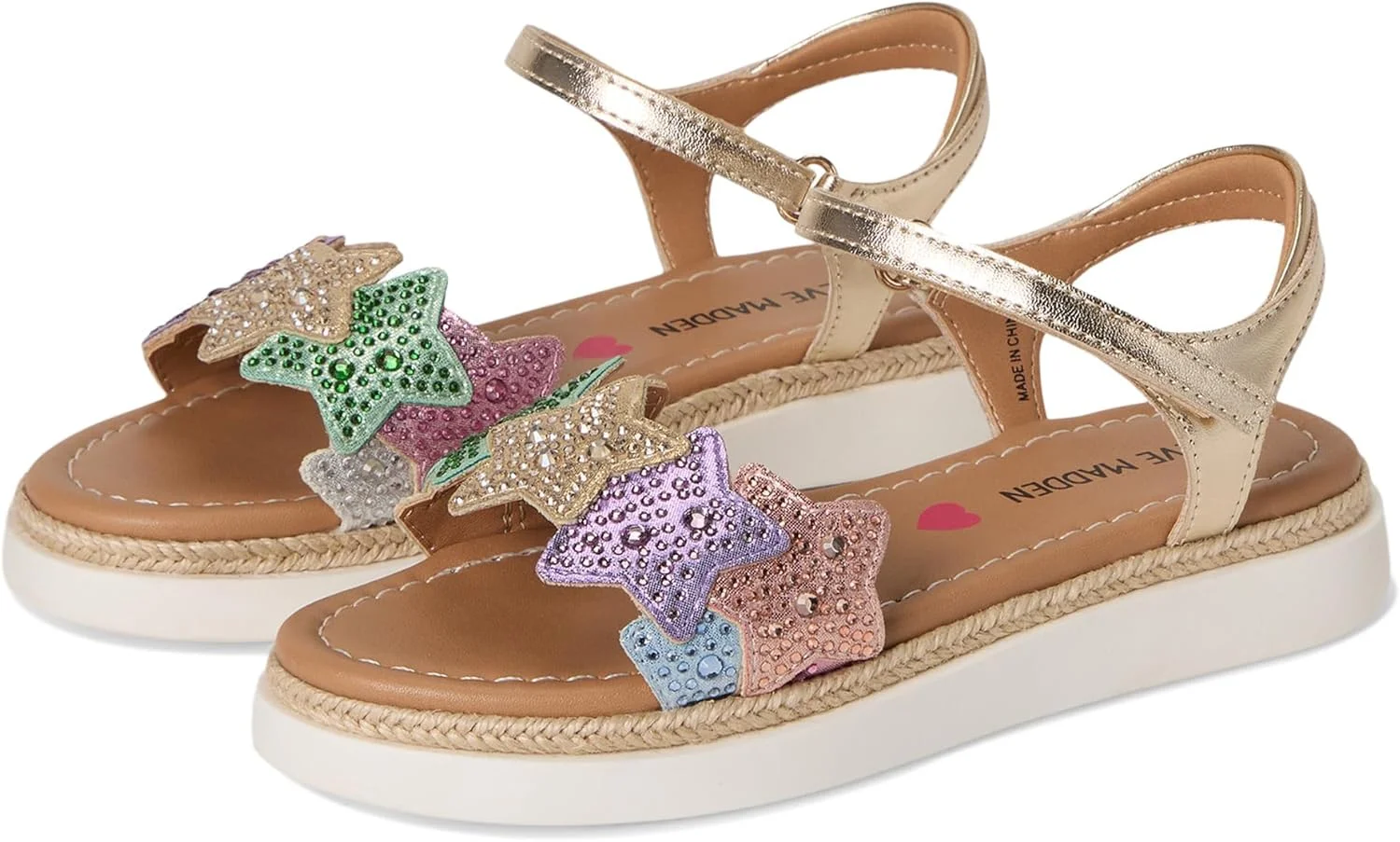 صندل دخترانه استیو مادن مدل Gems (مناسب کودکان نوپا/کودکان کوچک)