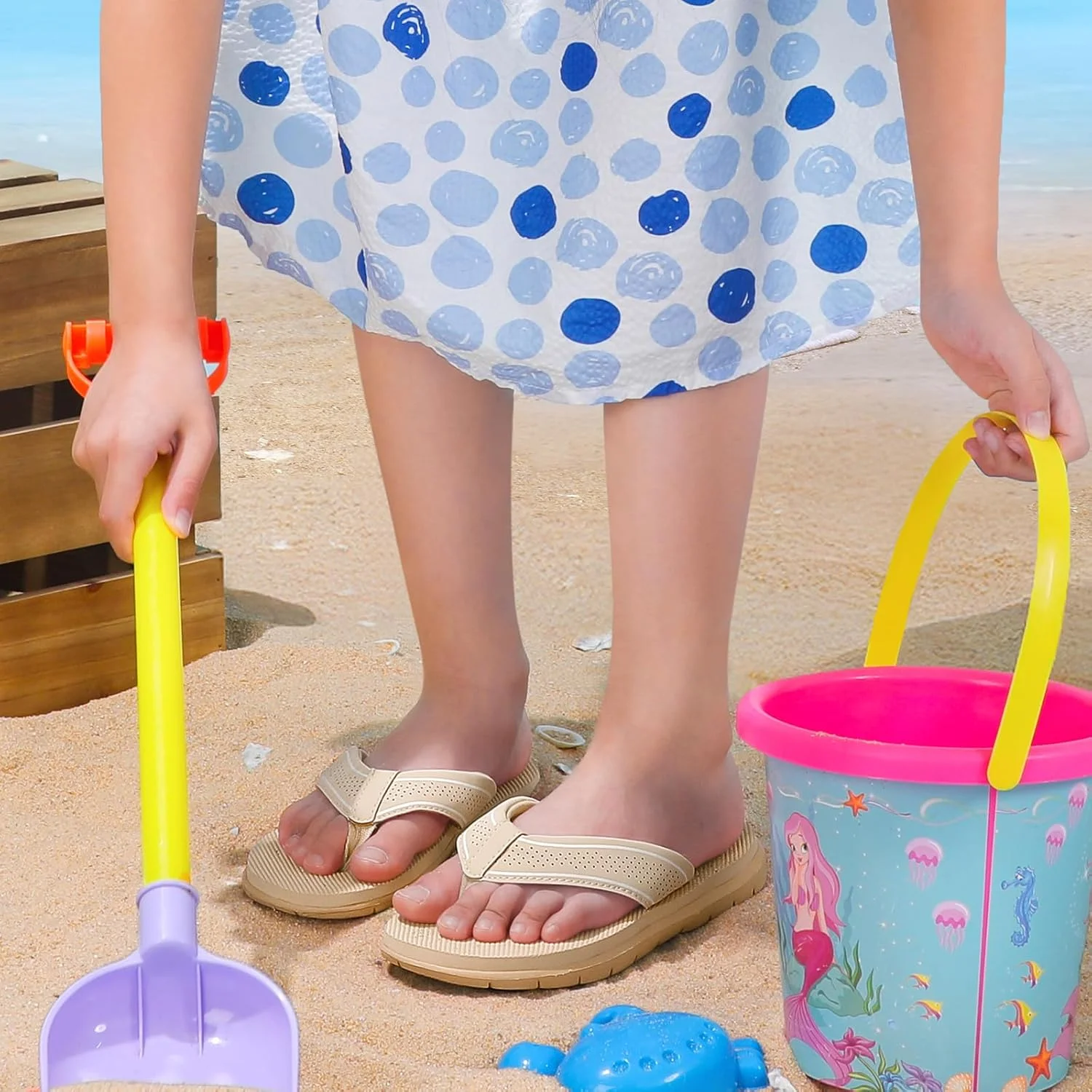 صندل انگشتی بچگانه STQ مناسب دختران و پسران، مناسب فصل تابستان