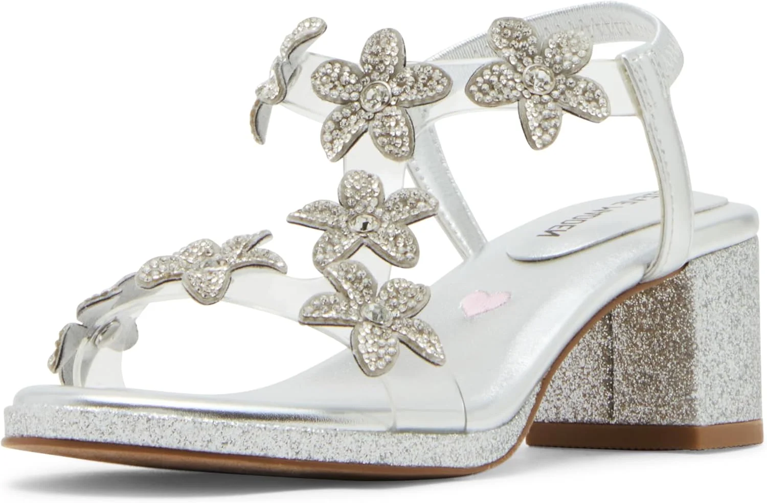 صندل پاشنه دار دخترانه استیو مادن مدل Savvy