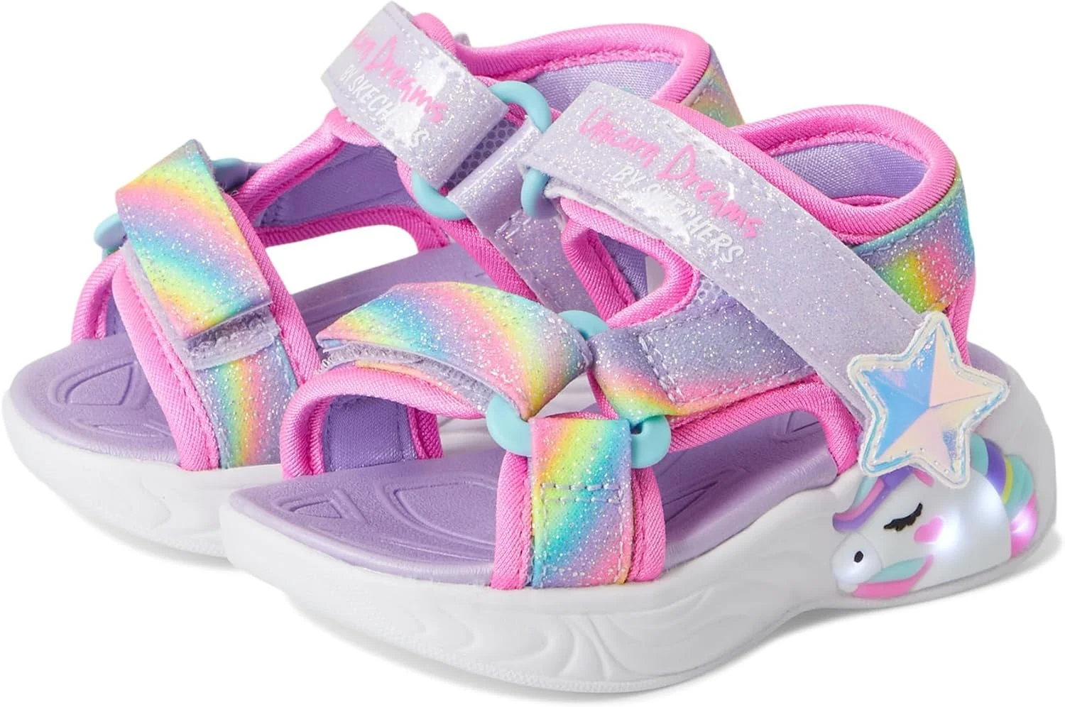 صندل دخترانه اسکیچرز مدل Unicorn Dreams