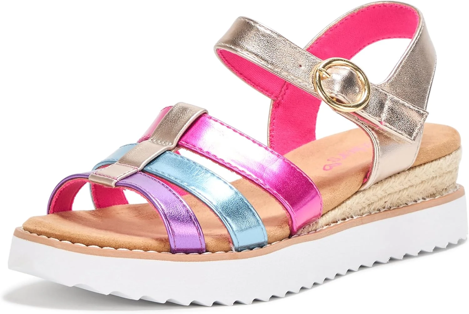 صندل پلتفرم گلادیاتوری دخترانه Skechers Miss Desert Kiss Hi با بند رویه