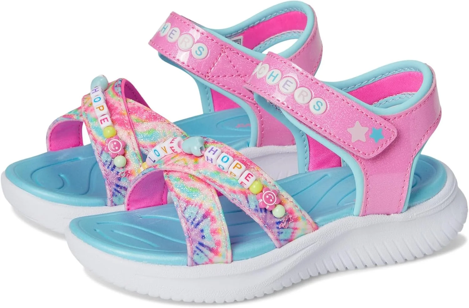 صندل دخترانه اسکیچرز جامپسترز - طرح رنگی