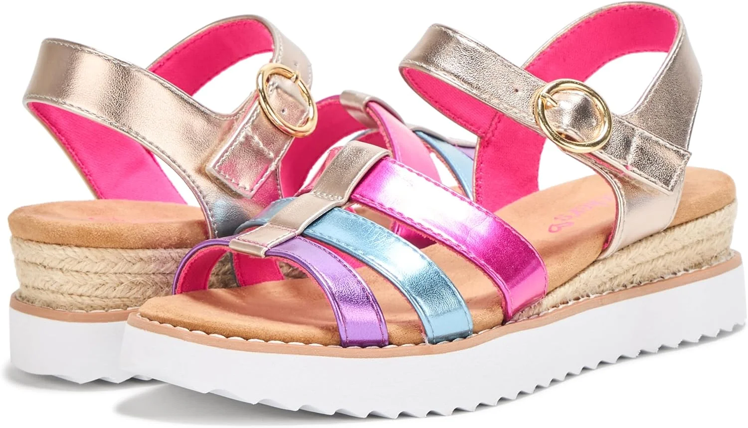 صندل پلتفرم گلادیاتوری دخترانه Skechers Miss Desert Kiss Hi با بند رویه