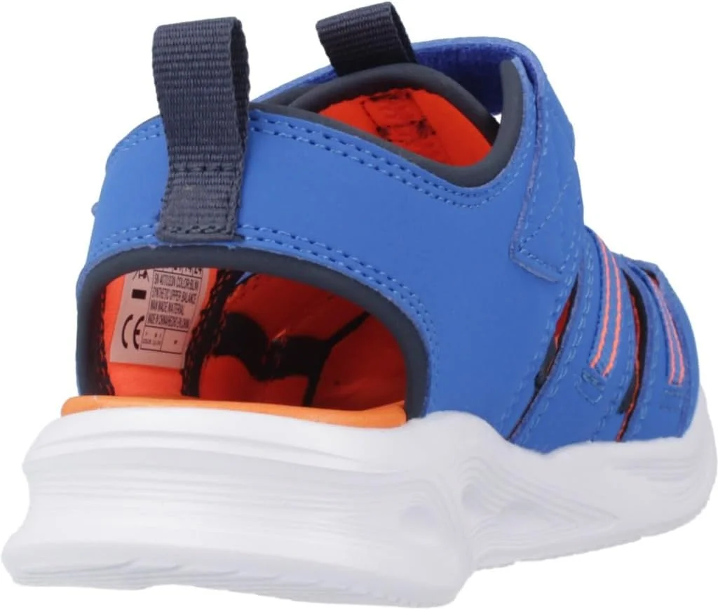 صندل پسرانه اسکچرز مدل Sola Glow، صندل تخت