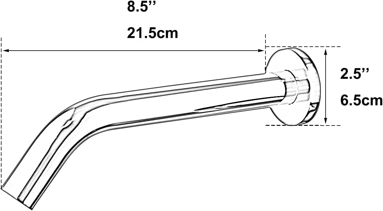 شیر آب اتوماتیک دیواری با حسگر، استیل ضد زنگ، با باتری DC، بدون لمس، مناسب حمام، کروم شیر آب اتوماتیک دیواری با حسگر، استیل ضد زنگ، با باتری DC، بدون لمس، مناسب حمام، کروم