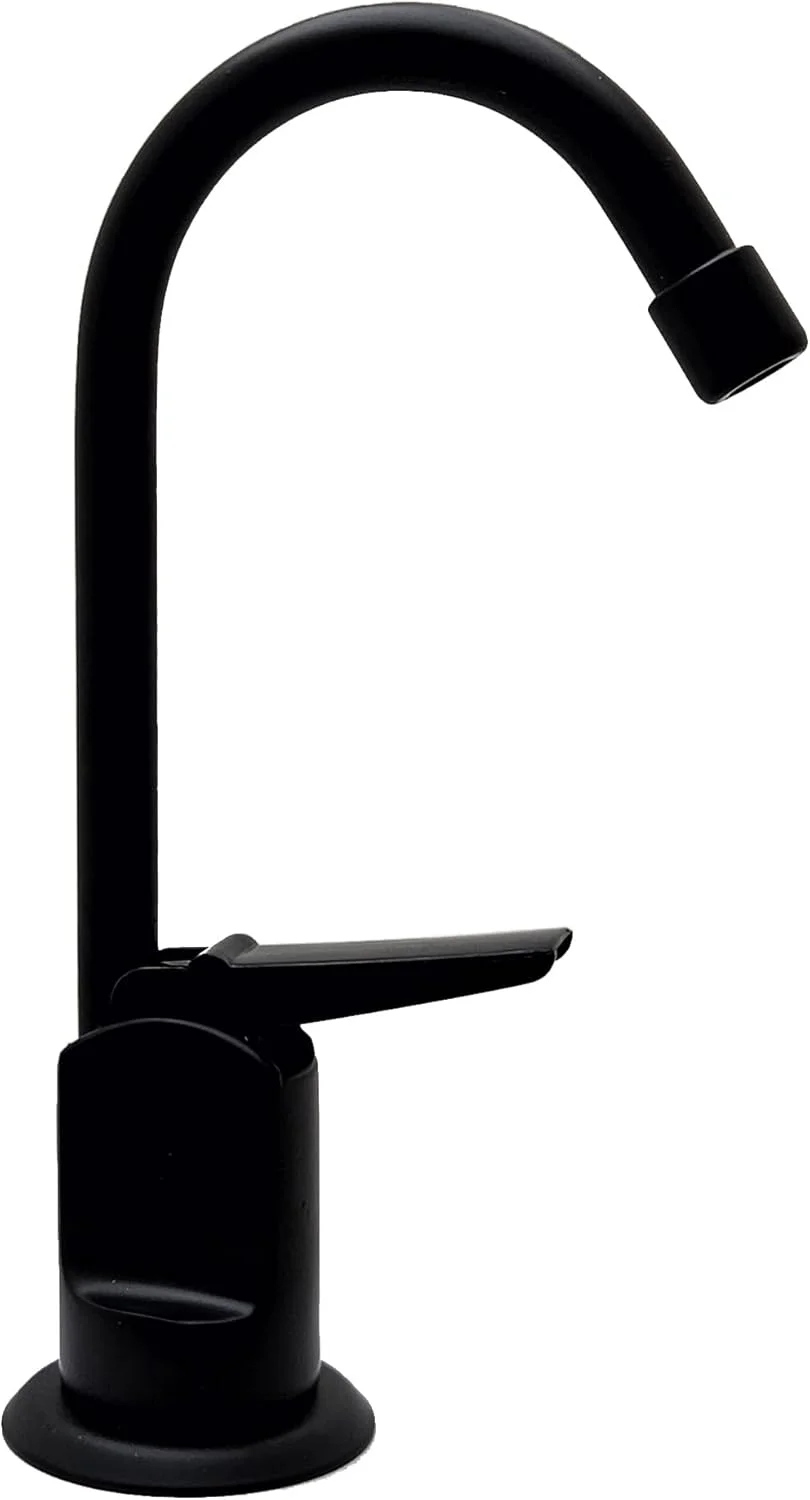 شیر آب تصفیه آب Westbrass مدل R203-NL-62، 6 اینچی، مشکی مات شیر آب تصفیه آب Westbrass مدل R203-NL-62، 6 اینچی، مشکی مات