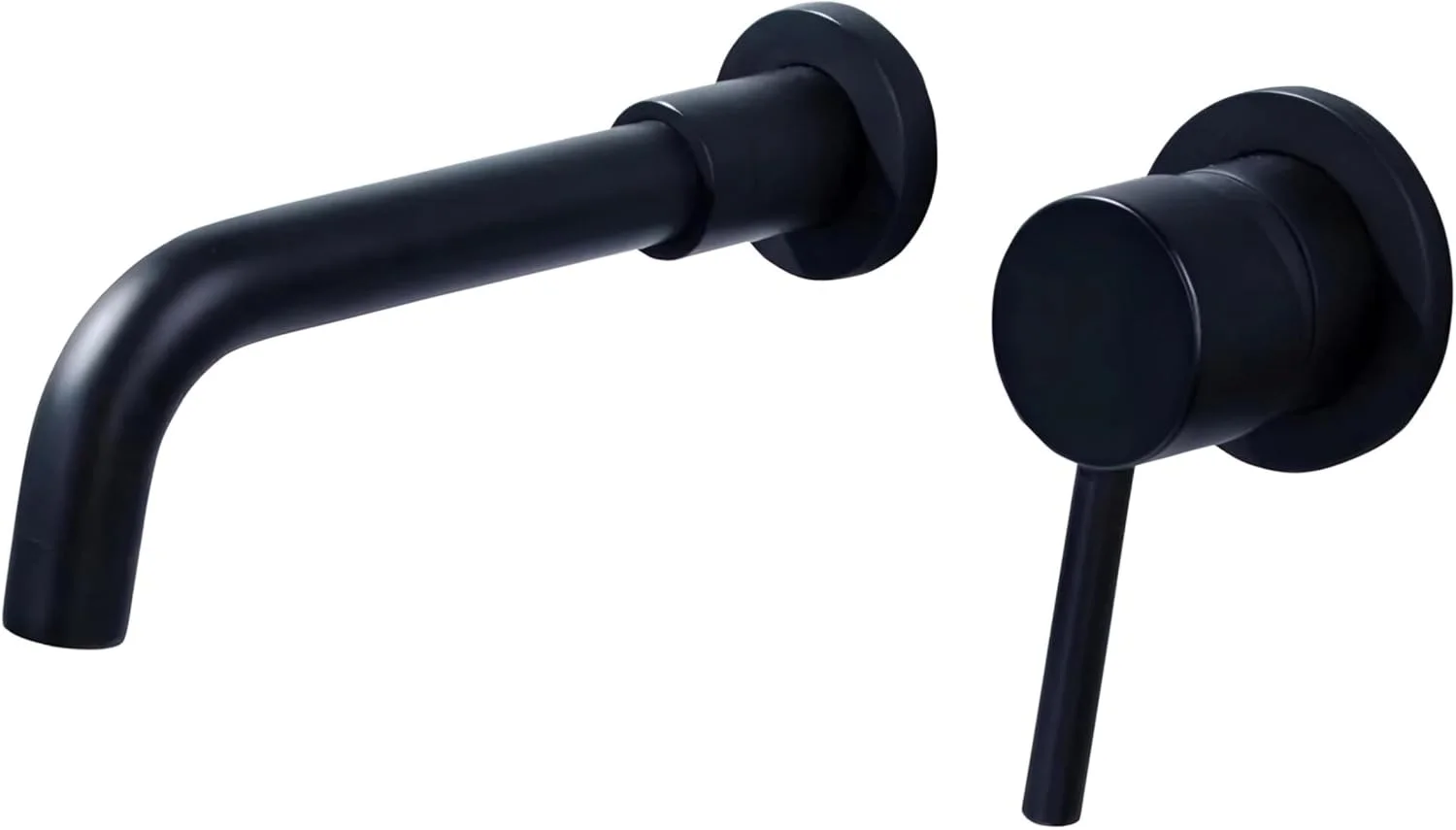 شیر روشویی پایه بلند چرخان، نصب دیواری و مخفی (مشکی) شیر روشویی پایه بلند چرخان، نصب دیواری و مخفی (مشکی)