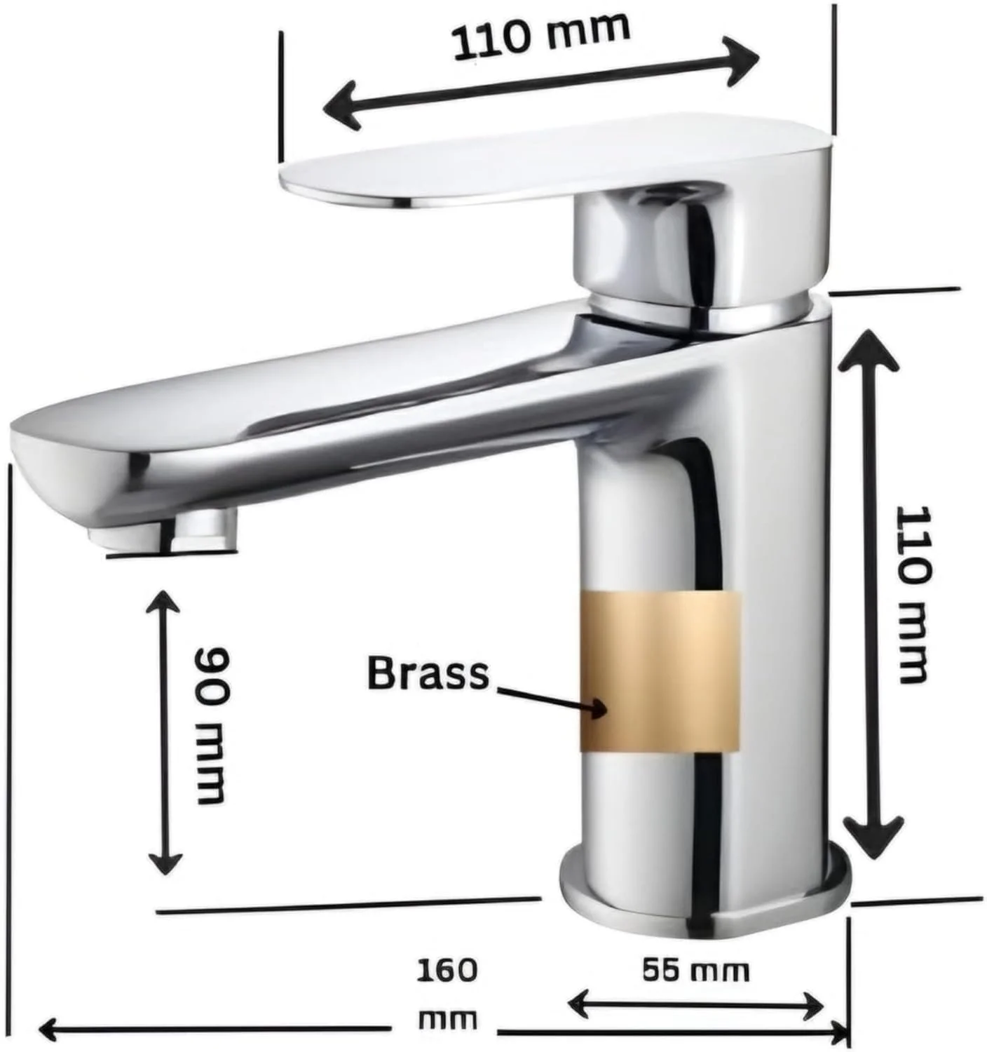 شیر روشویی تک اهرمی ان ایکس یو اس، شیر آب روشویی صرفه جویی در آب، شیر حمام آب سرد و گرم، شیر روشویی مدرن RV (خاکستری) شیر روشویی تک اهرمی ان ایکس یو اس، شیر آب روشویی صرفه جویی در آب، شیر حمام آب سرد و گرم، شیر روشویی مدرن RV (خاکستری)