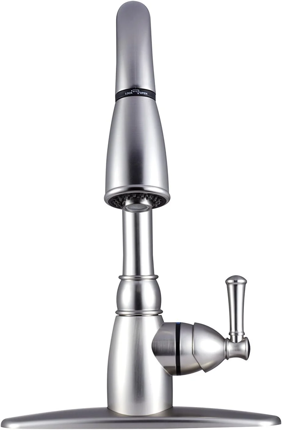 شیر آشپزخانه غیر فلزی کشویی Dura Faucet DF-PK160-SN RV (نیکل ساتن برس خورده) شیر آشپزخانه غیر فلزی کشویی Dura Faucet DF-PK160-SN RV (نیکل ساتن برس خورده)