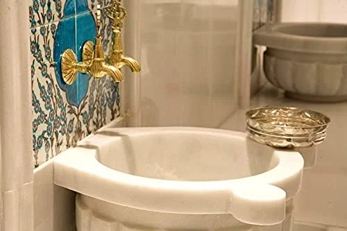 شیر آب عثمانی DLK - شیر حمام ترکی - شیر آب دیواری تزئینی حمام برنجی عتیقه، طلایی شیر آب عثمانی DLK - شیر حمام ترکی - شیر آب دیواری تزئینی حمام برنجی عتیقه، طلایی