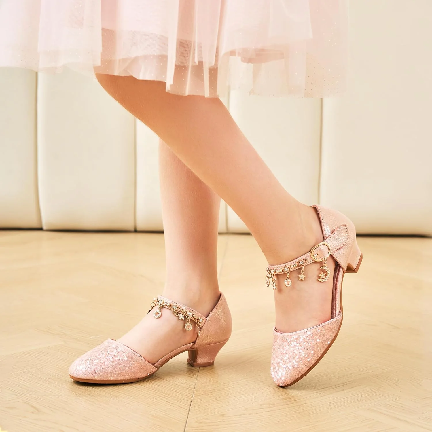 صندل های دخترانه Stelle، کفش های مجلسی پاپیونی پرنسسی، مناسب مهمانی، گل و عروسی صندل های دخترانه Stelle، کفش های مجلسی پاپیونی پرنسسی، مناسب مهمانی، گل و عروسی