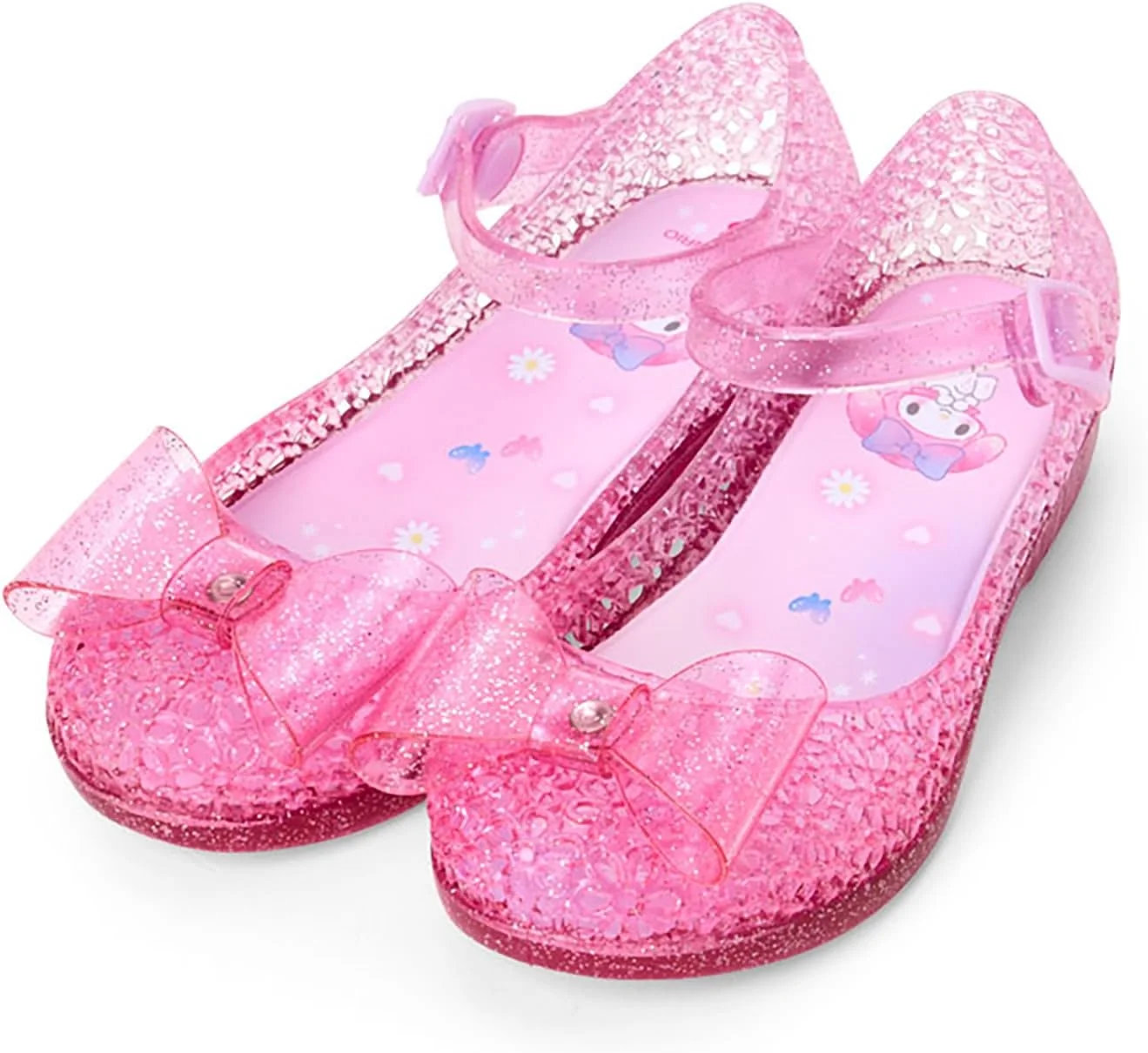 صندل شفاف بچگانه سانریو، مناسب کودکان، جنس PVC، مناسب فصل تابستان و گردش