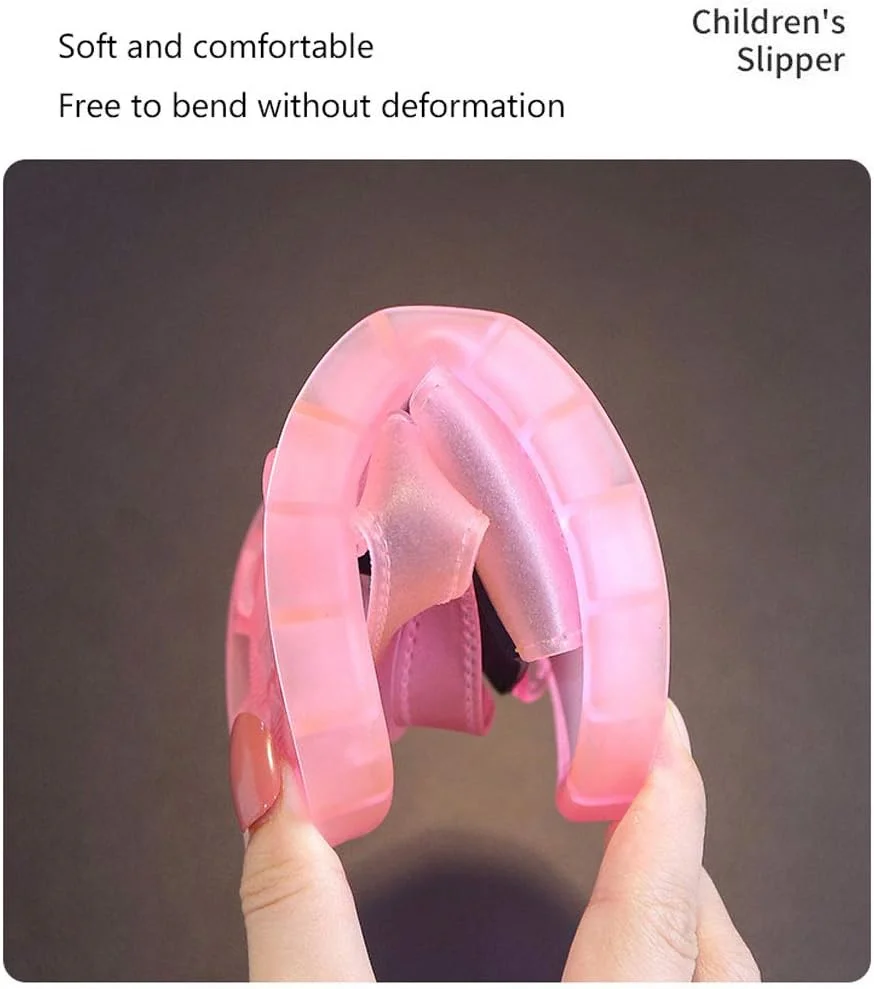 صندل های لغزنده بچه گانه دمپایی های نرم زیره پسرانه کفش های آبی خانگی بادوام با طراحی دکمه ای مناسب کودکان 1 تا 12 سال (سایز: 21 سانتی متر، رنگ: زرد)