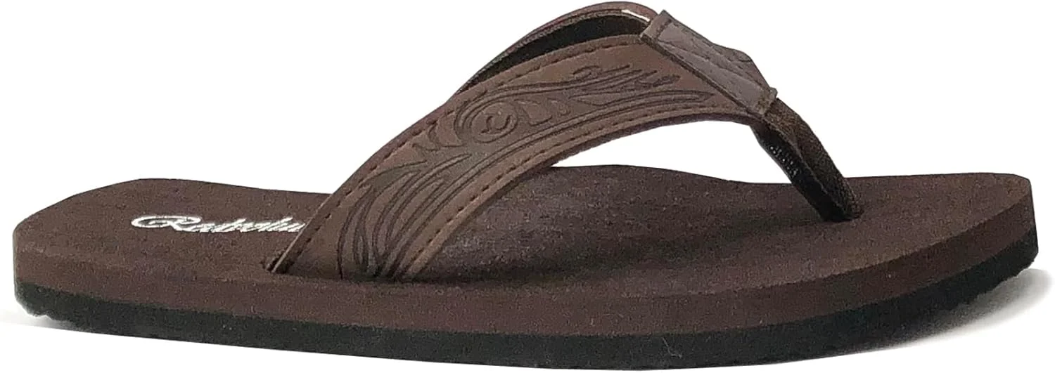 صندل ساحلی پسرانه جدید رِدِوُلوشن طرح تتو قبیله ای | صندل لاانگشتی هندسی بالی