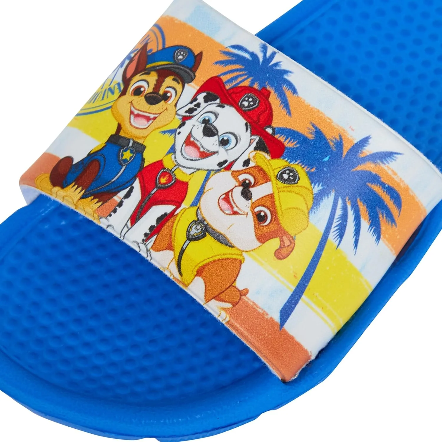 صندل های لغزنده پسرانه طرح سگ های نگهبان، صندل ساحلی، طرح های چیس و مارشال، کفش های تابستانی، راه راه آبی، سایز 7 کودک صندل های لغزنده پسرانه طرح سگ های نگهبان، صندل ساحلی، طرح های چیس و مارشال، کفش های تابستانی، راه راه آبی، سایز 7 کودک