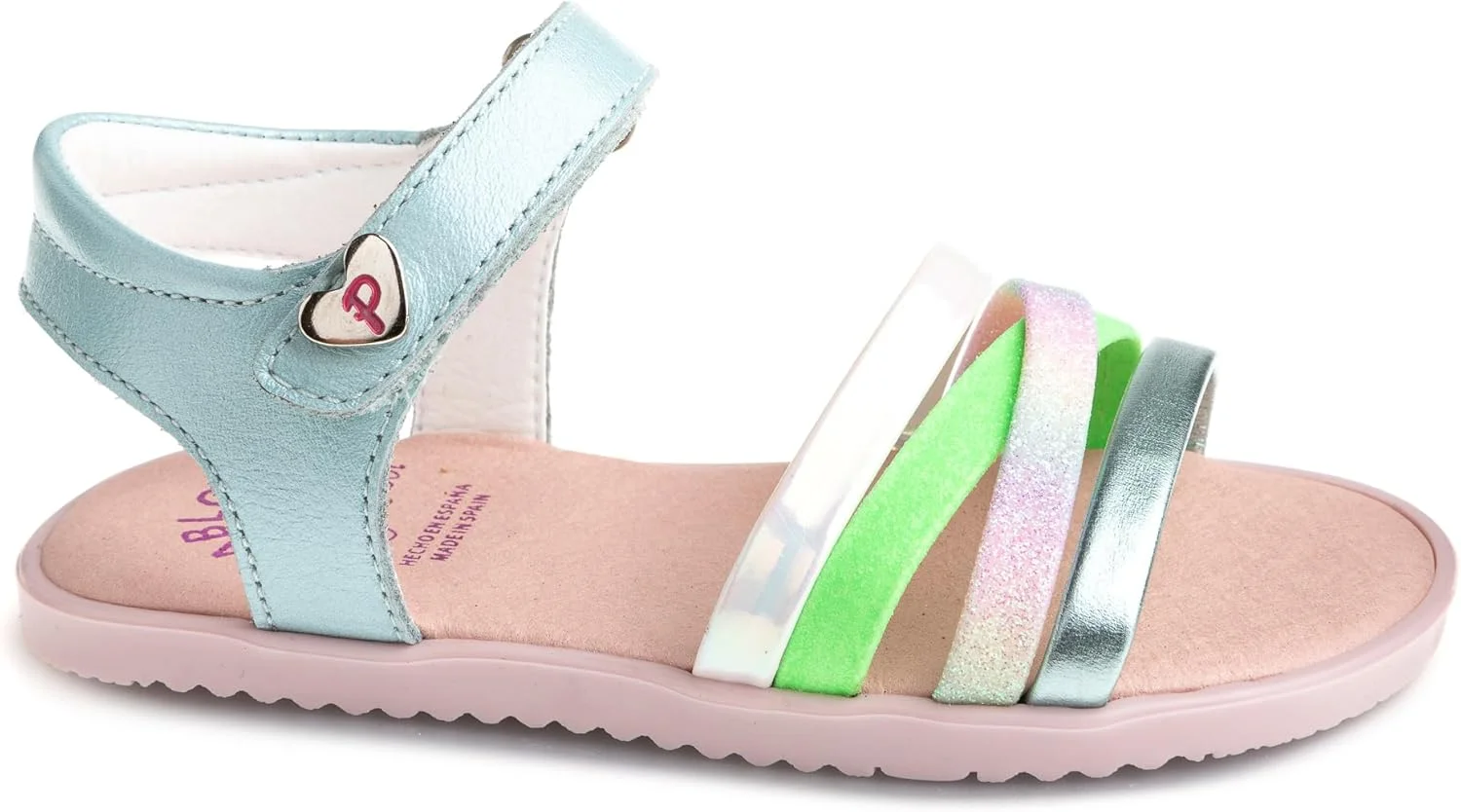 صندل تخت دخترانه پابLOSKY مدل Quilate 443448، آبی، سایز 25 اروپا