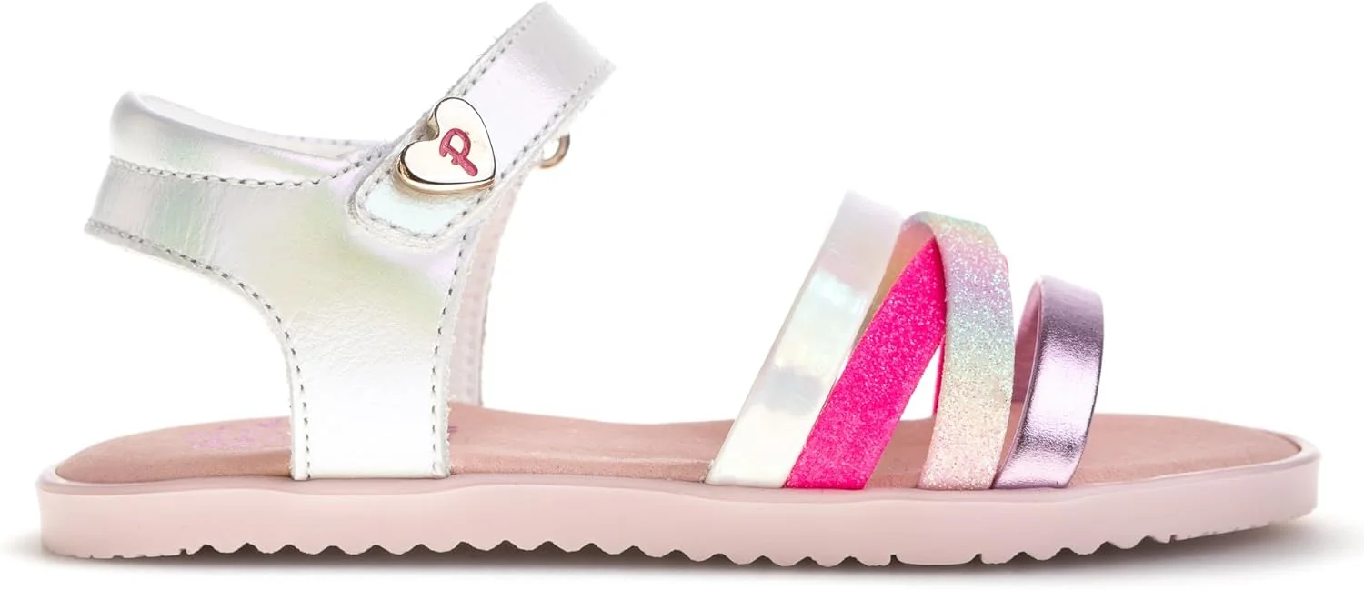 صندل تخت دخترانه پابلسکی مدل Quilate 443408، سفید، سایز 25