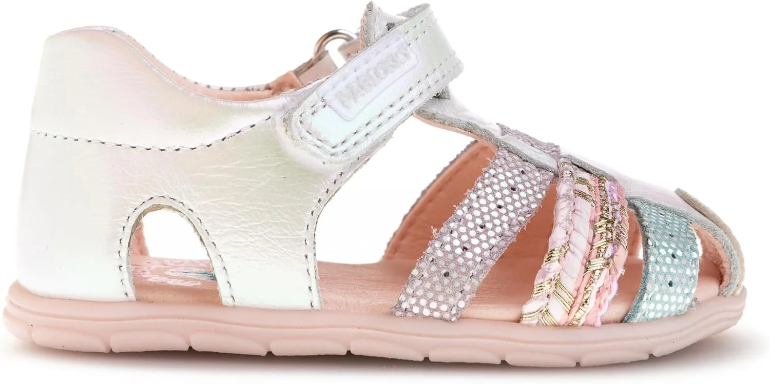 صندل پابلسکی زیگ 051408، سفید، سایز 18 اروپا (پهنای زیاد)