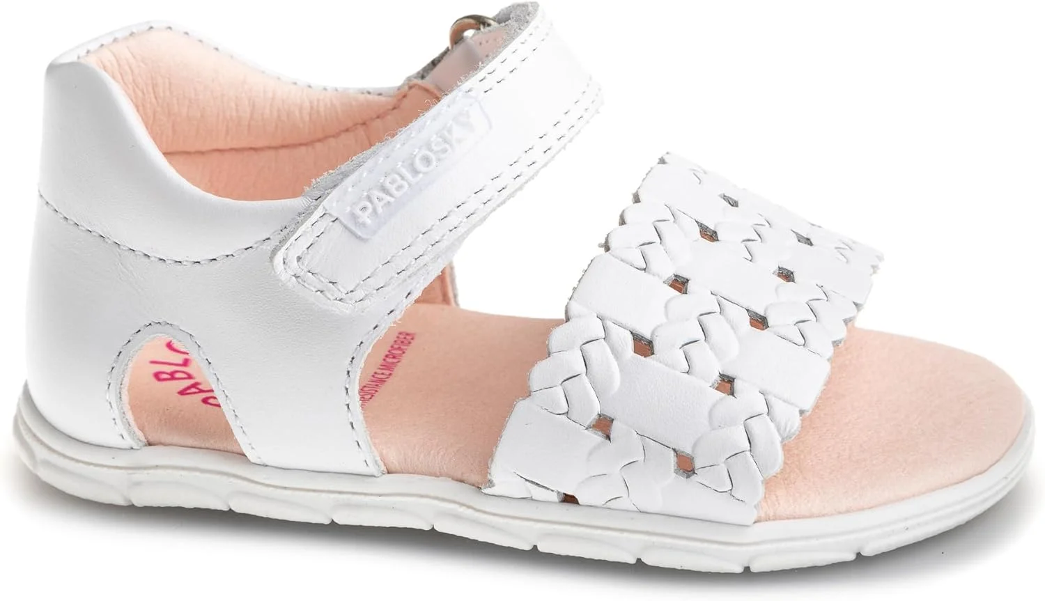 صندل پابلسکی زیگ 050600، سفید، سایز 18 اروپا