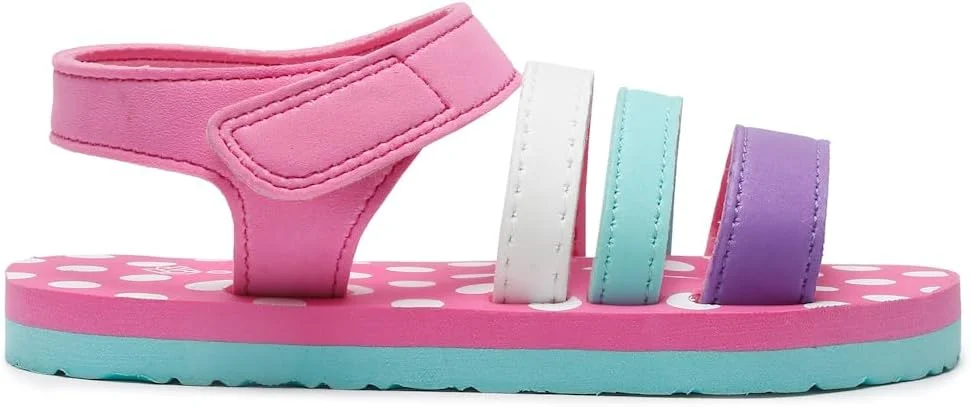 صندل های بچگانه ممتاز باتراسکاچ ONYC برای دختران، دمپایی صورتی