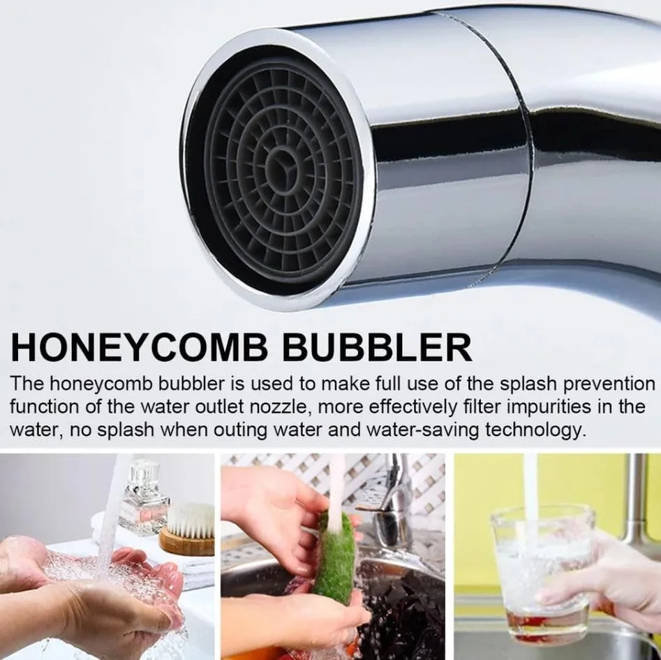 شیر روشویی سنسوردار روبیک، ارتفاع 35 سانتی متر، شیر آب مادون قرمز تمام اتوماتیک برای سینک آشپزخانه و حمام، شیر آب سرد بدون لمس