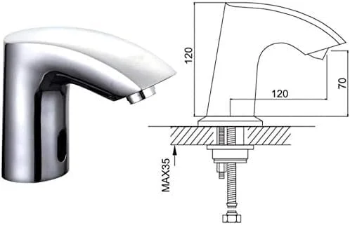 شیرآلات آشپزخانه TECKI، شیرآلات سینک، شیرآلات حوضچه سنسوردار، شیرآلات حوضچه اتوماتیک مادون قرمز، شیرآلات مخلوط کننده آب بدون لمس