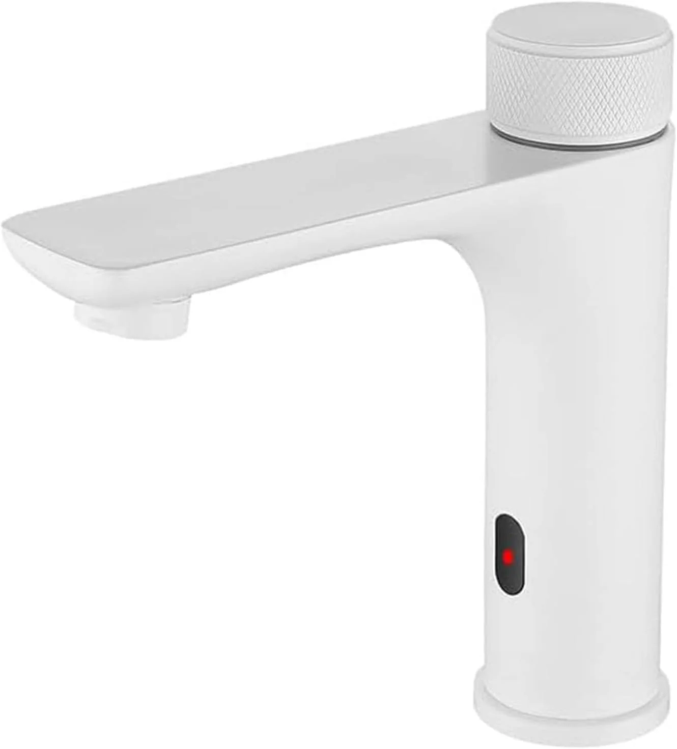 شیر آب حمام بدون لمس، شیر سنسور اتوماتیک استیل ضد زنگ، شیر آب حمام بدون دست، شیر سینک حمام تک حفره، شیر مخلوط آب سرد و گرم، طلایی برس خورده