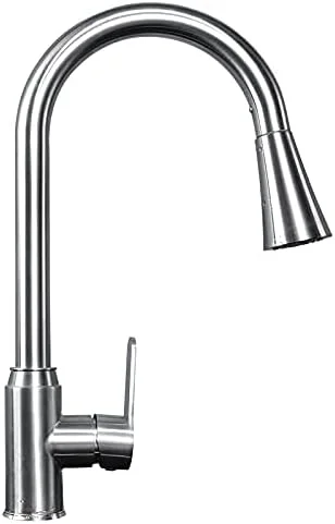 شیر آشپزخانه رومیزی، شیر سینک ظرفشویی آب گرم و سرد خانگی، شیر سینک ظرفشویی استیل ضد زنگ (Jhg) شیر آشپزخانه رومیزی، شیر سینک ظرفشویی آب گرم و سرد خانگی، شیر سینک ظرفشویی استیل ضد زنگ (Jhg)