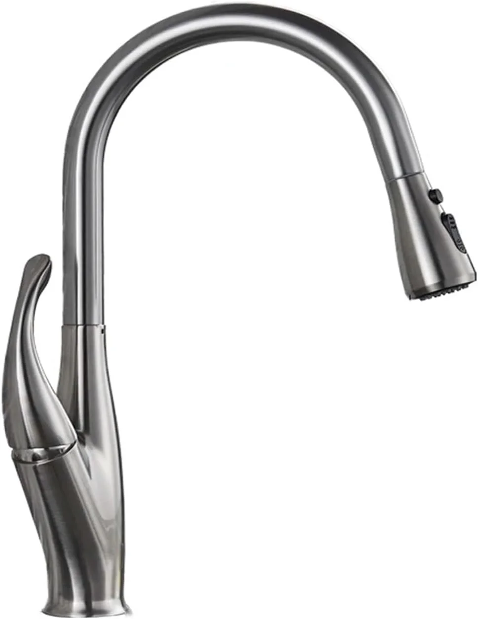 شیر آشپزخانه سنسوردار DSFSDG، شیر هوشمند لمسی با قابلیت بیرون کشیدن آبپاش، حالت جریان آب و اسپری، شیر مخلوط سرد و گرم، شیر سینک حمام