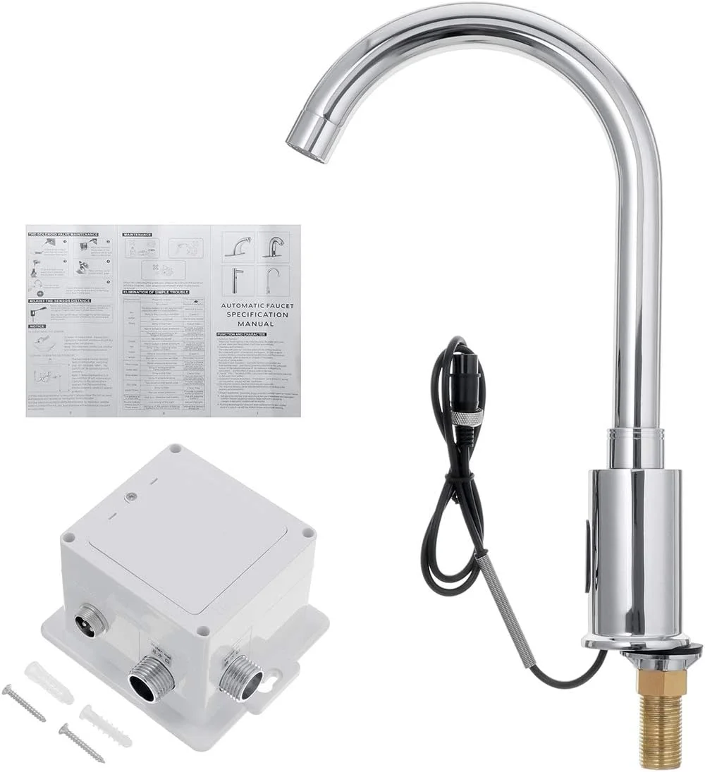 شیر آشپزخانه سنسوردار WWART، شیر آب تک سرد هوشمند بدون لمس