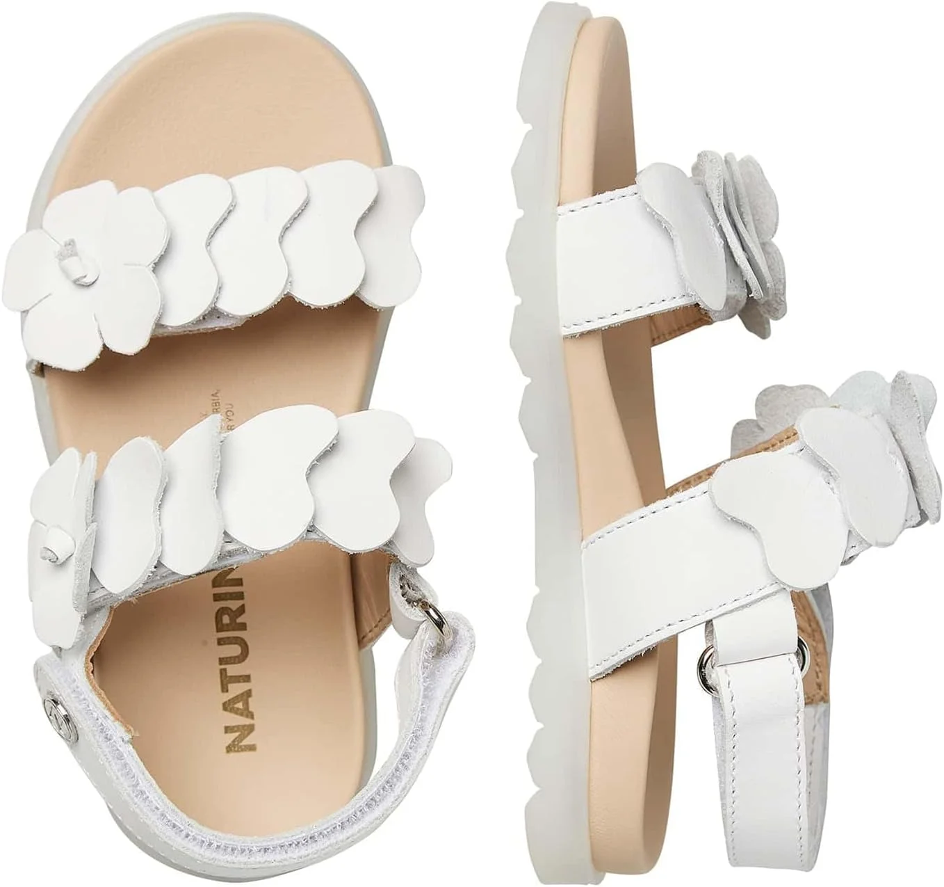 صندل دخترانه ناتورینو مدل السا صندل دخترانه ناتورینو مدل السا