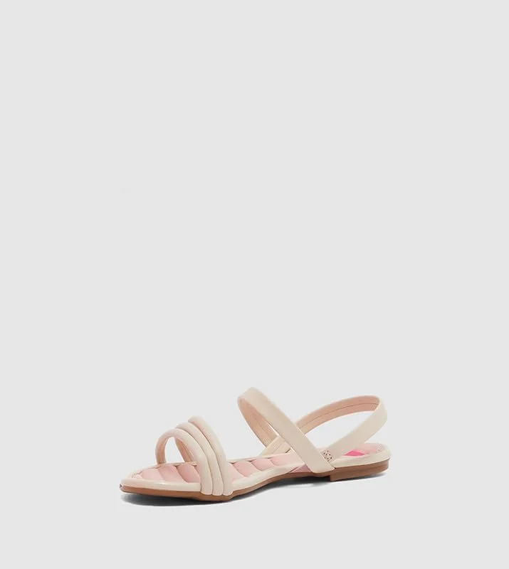 صندل دخترانه مولکینها با بند پشتی (بژ - سایز 30 اروپا)