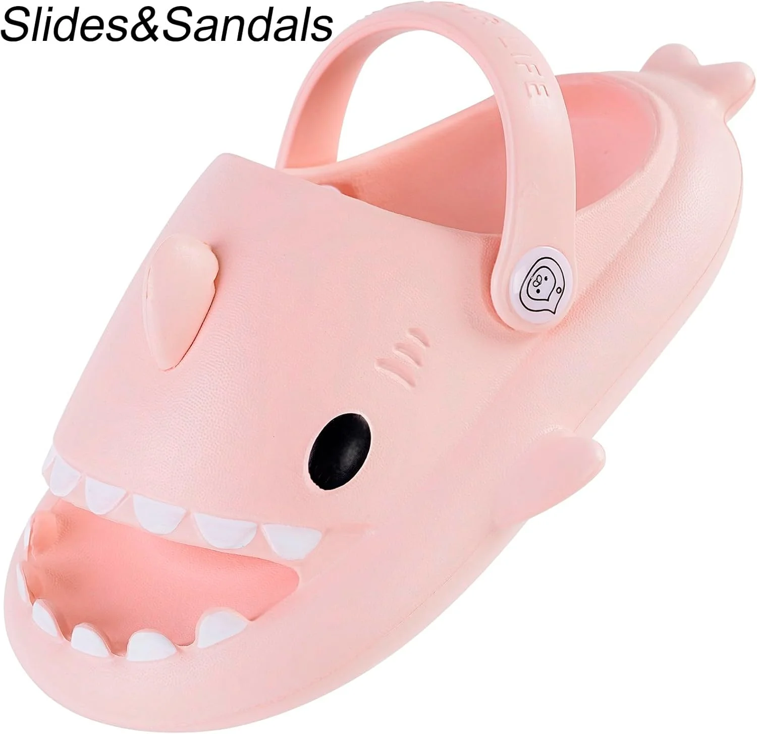صندل های کوسه ای بچگانه | دمپایی ابری دوش پسرانه دخترانه | صندل های کارتونی بامزه با انگشت باز | کفش های ساحلی و استخری با کفی ضخیم و نرم