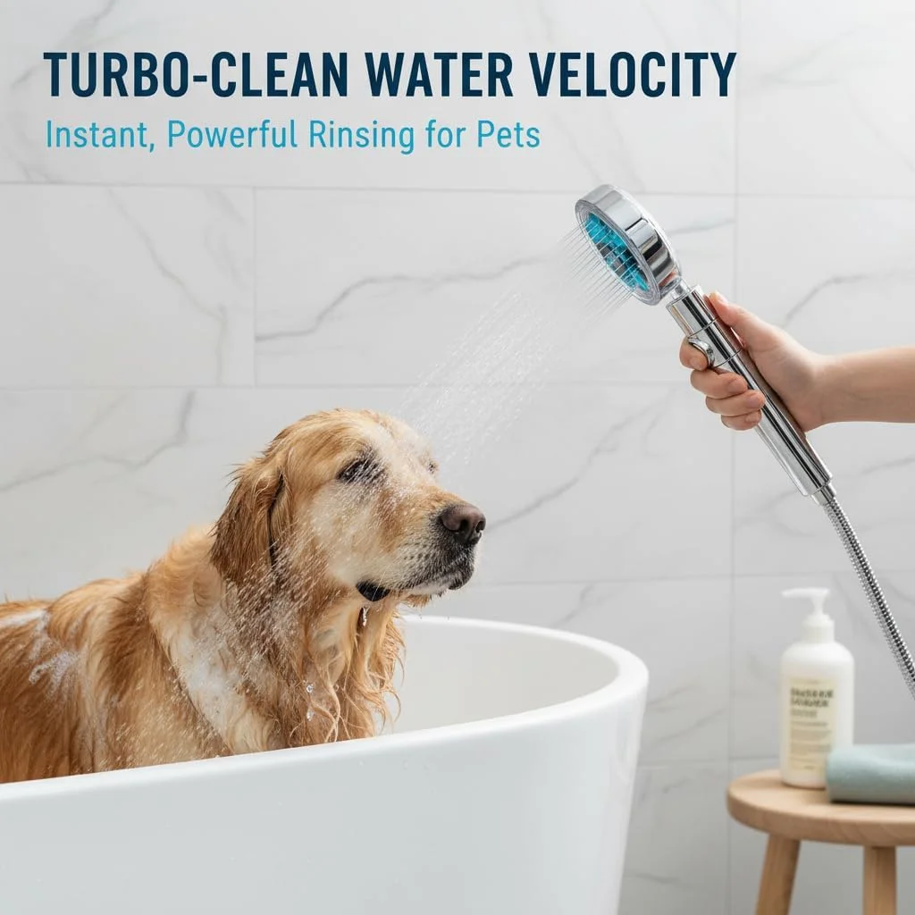 سری دوش دستی فشار قوی با فیلتر و دکمه توقف، چرخش 360 درجه توربو، کیت سری دوش جت هیدرو شامل المنت فیلتر پنبه ای PP، نصب آسان، صرفه جویی در آب، آبی سری دوش دستی فشار قوی با فیلتر و دکمه توقف، چرخش 360 درجه توربو، کیت سری دوش جت هیدرو شامل المنت فیلتر پنبه ای PP، نصب آسان، صرفه جویی در آب، آبی