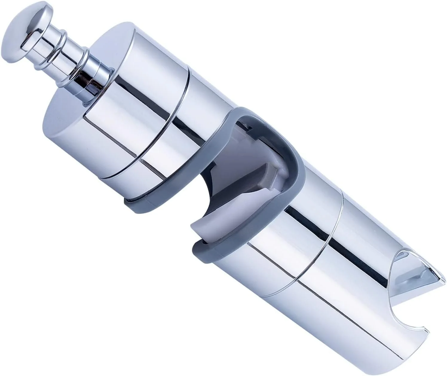 نگهدارنده سردوش KASTWAVE، یونیورسال 20-25 میلی متر O.D. قابل تنظیم دستی، براکت میله دوش، نگهدارنده دیواری دوش با روکش کروم نگهدارنده سردوش KASTWAVE، یونیورسال 20-25 میلی متر O.D. قابل تنظیم دستی، براکت میله دوش، نگهدارنده دیواری دوش با روکش کروم