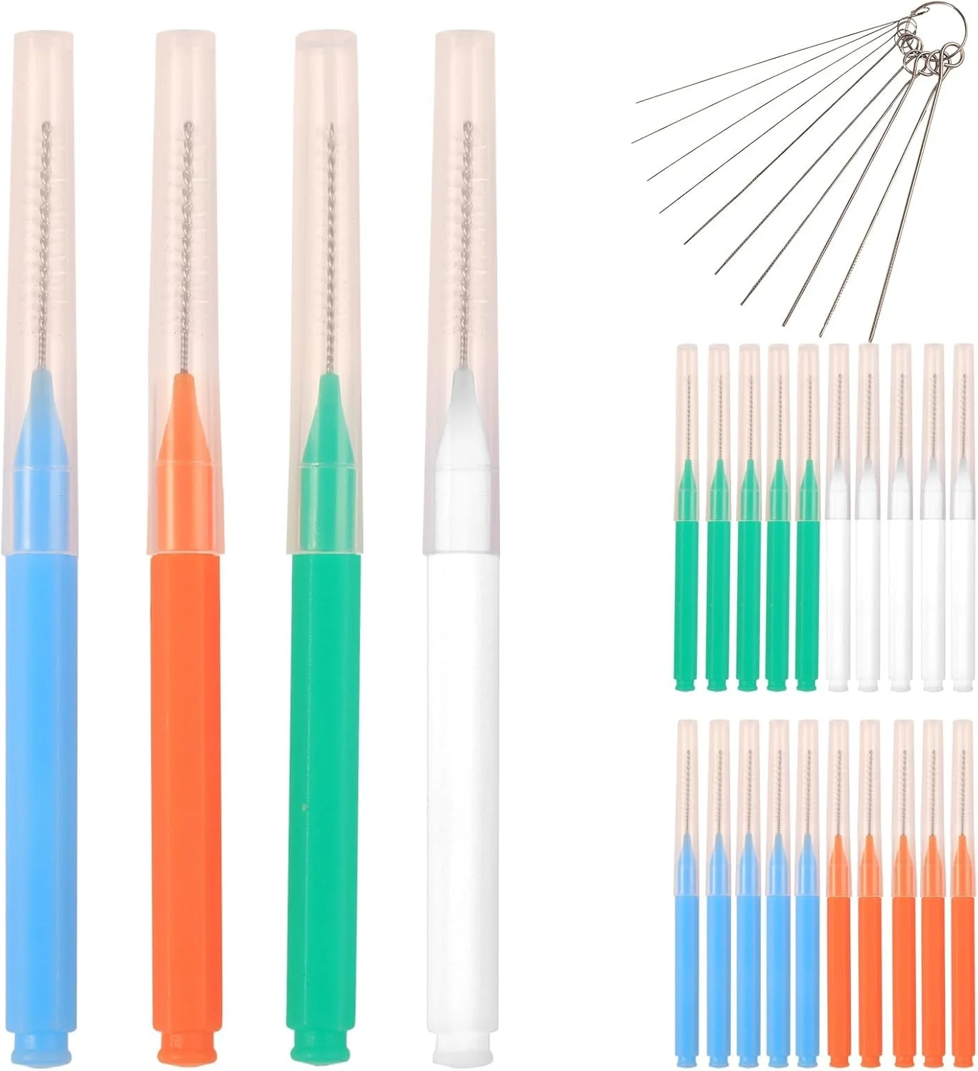 مجموعه 30 عددی ابزار تمیز کننده سر دوش، ابزار چند منظوره تمیز کننده سوراخ با برس های تمیز کننده سر دوش و سوزن های تمیز کننده سر دوش، برس تمیز کننده سوراخ های کوچک ضد گرفتگی سر دوش مجموعه 30 عددی ابزار تمیز کننده سر دوش، ابزار چند منظوره تمیز کننده سوراخ با برس های تمیز کننده سر دوش و سوزن های تمیز کننده سر دوش، برس تمیز کننده سوراخ های کوچک ضد گرفتگی سر دوش