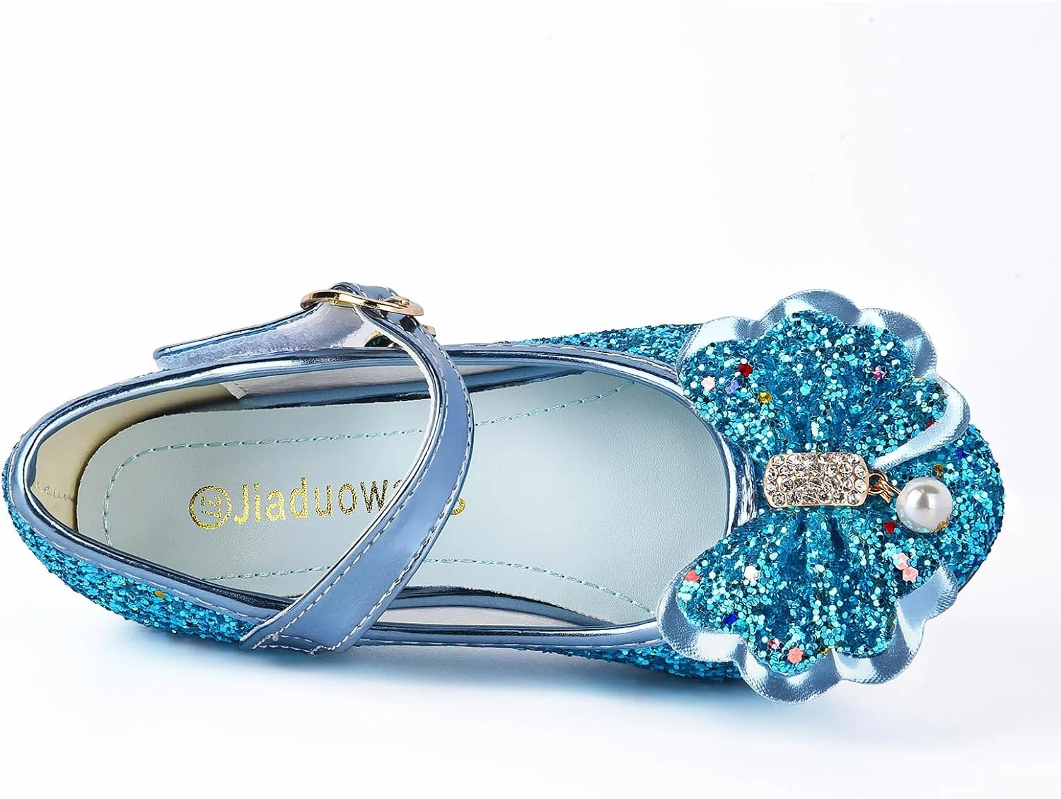 کفش های پرنسسی دخترانه، کفش های اکلیلی دخترانه، کفش های کریستالی دخترانه با بست Velcro، کفش های پولکی با بند برای کارناوال، عروسی، جشن بالماسکه (آبی-35) کفش های پرنسسی دخترانه، کفش های اکلیلی دخترانه، کفش های کریستالی دخترانه با بست Velcro، کفش های پولکی با بند برای کارناوال، عروسی، جشن بالماسکه (آبی-35)