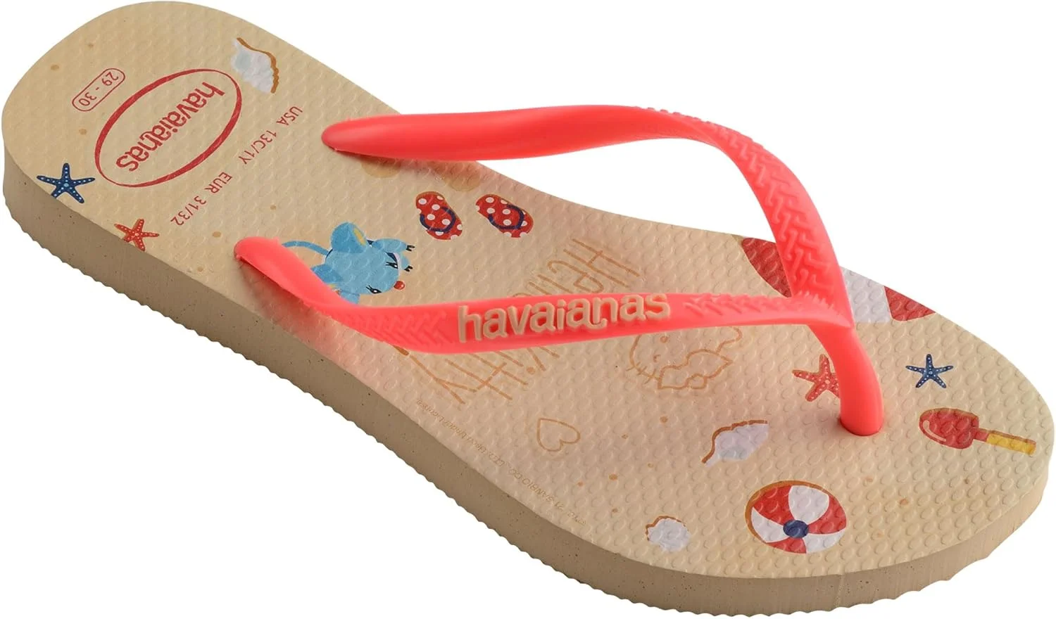 صندل دخترانه هاواییاناس مدل KIDS SLIM HELLO KITTY