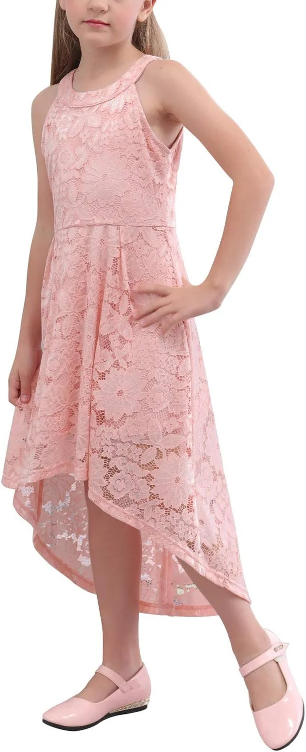 پیراهن دخترانه GORLYA مدل Floral Lace سایز 4-14 سال